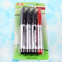 紙卡4支記號(hào)筆 0523013 文體包裝與辦公的高性?xún)r(jià)比選擇
